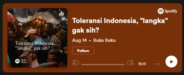 Toleransi Indonesia, “langka” gak sih?